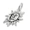 Silver Plated Sun & Moon Charm by Bead Landing™